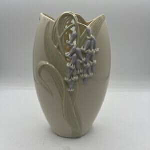 Vintage Lenox Vase Blue Bells Floral Blossoms Collection Beautiful Multi Color